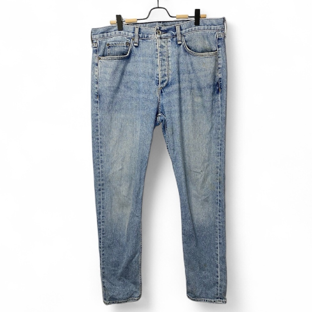 Rag & Bone Slim Skinny Jeans Blue — 36W x 32L, Made in USA